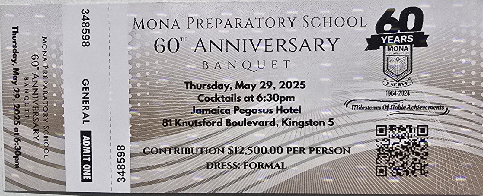 60th Anniversary Banquet